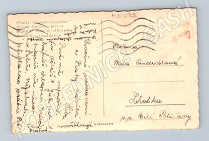 Pohlednice Praha Staroměstská radnice (M31073)