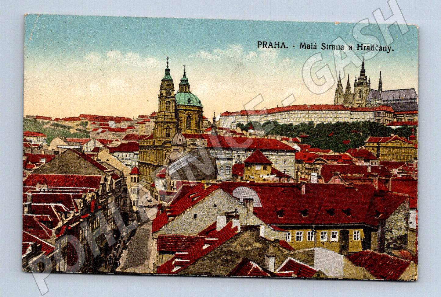 Pohlednice Praha Malá Strana a Hradčany 1916 (M31087)