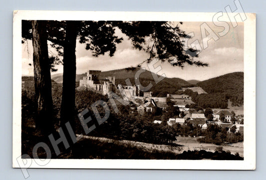 Pohlednice Rabí hrad Šumava 1941 (M31098)
