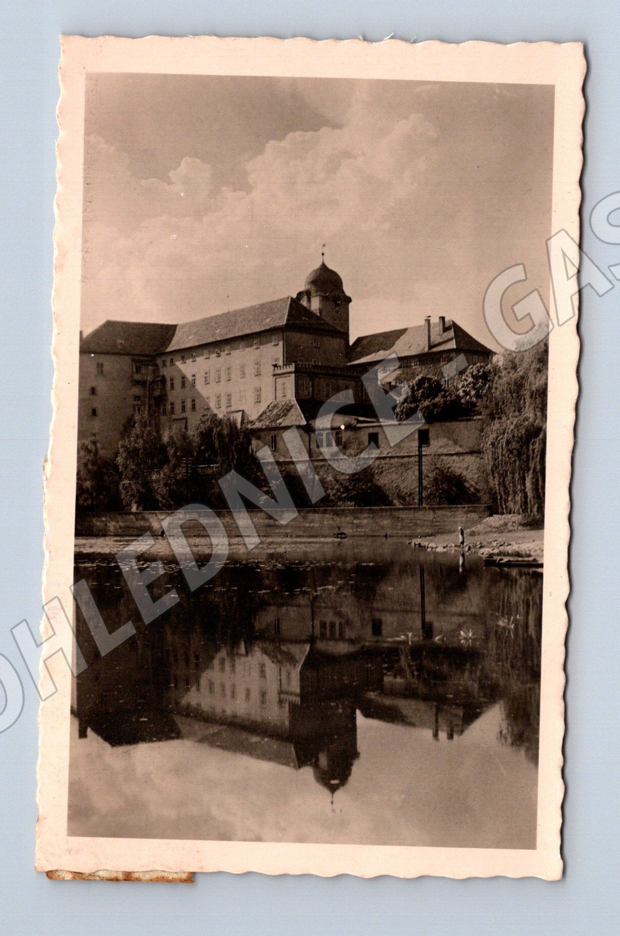 Pohlednice Poděbrady zámek 1938 (M31109)