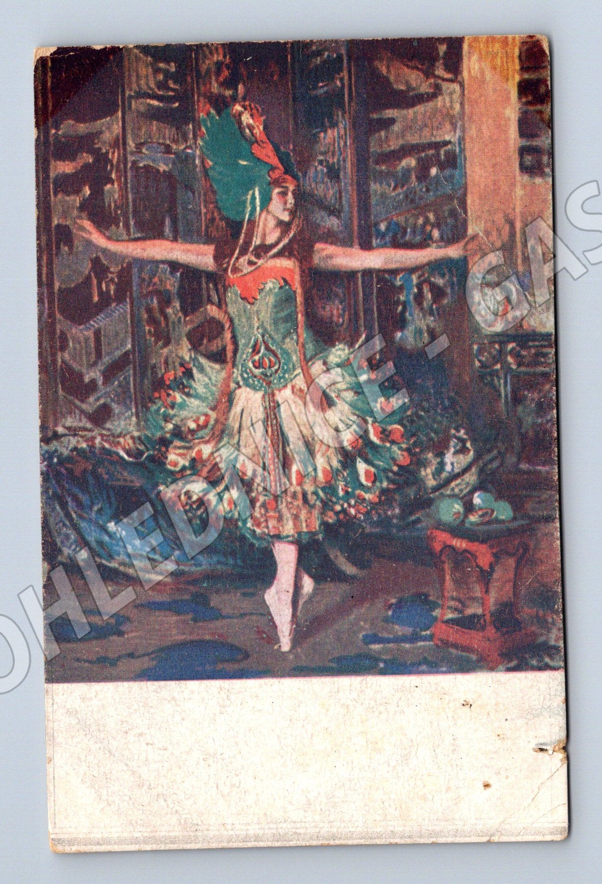 Pohlednice Rusko Tamara Karsawina tanečnice (M31135)