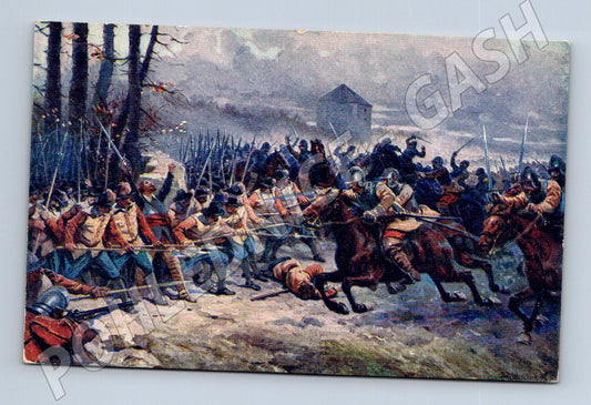 Pohlednice Bitva u Letohrádku Hvězda 1620 (M31141)