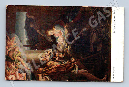 Pohlednice Německo Correggio Die Heilige Nacht (M31145)