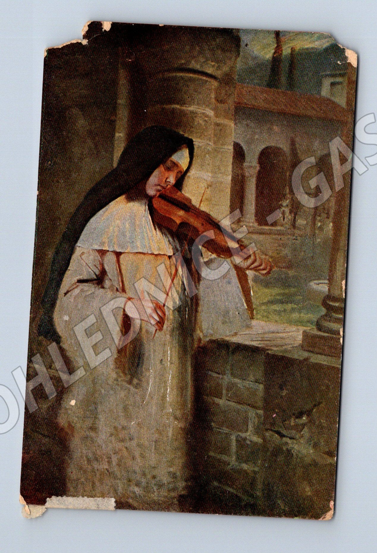 Pohlednice Německo Malba Hermann Kaulbach Ave Maria 1909 (M31151)