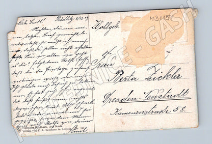 Pohlednice Německo Malba Hermann Kaulbach Ave Maria 1909 (M31151)