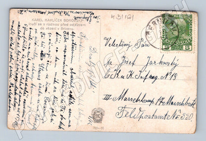 Pohlednice K. Havlíček Borovský v Brixenu c1917 (M31161)