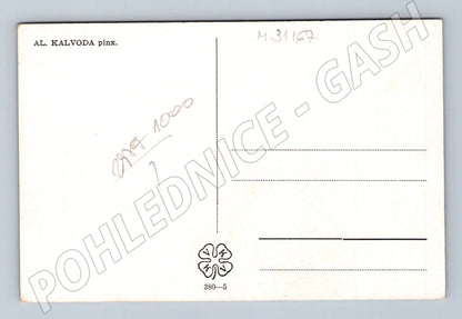 Pohlednice krajina Al. Kalvody (M31167)