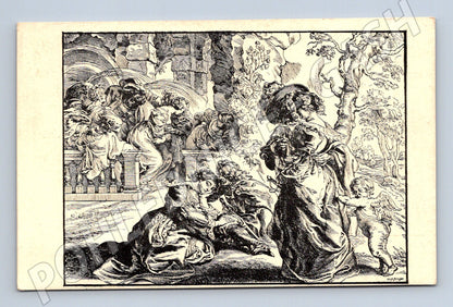 Pohlednice Rubens Zahrada lásky RYL Christoph Jegher (M31173)