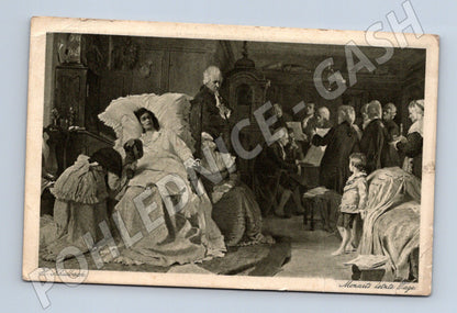 Pohlednice Rakousko Mozart poslední dny 1917 (M31182)