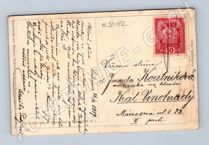 Pohlednice Rakousko Mozart poslední dny 1917 (M31182)