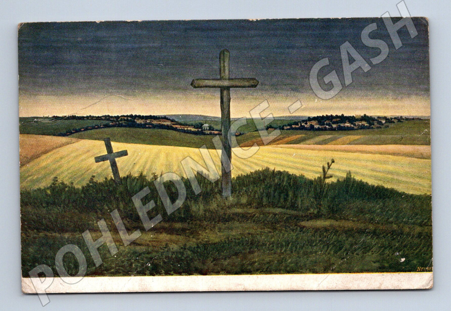 Pohlednice Hrob legionářů Zborov 1917 (M31184)