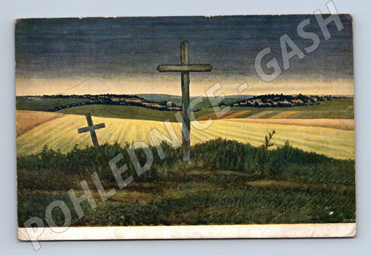 Pohlednice Hrob legionářů Zborov 1917 (M31184)