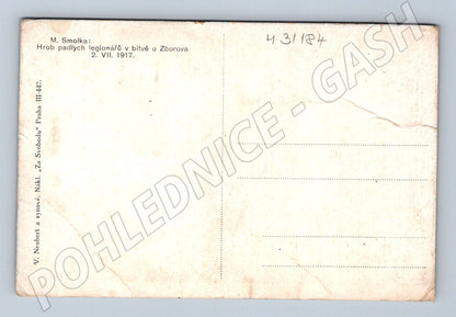 Pohlednice Hrob legionářů Zborov 1917 (M31184)