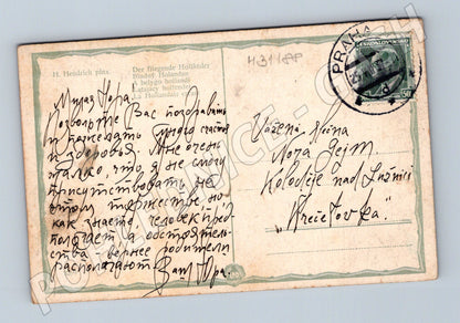 Pohlednice motiv Létající Holanďan 1937 (M31188)