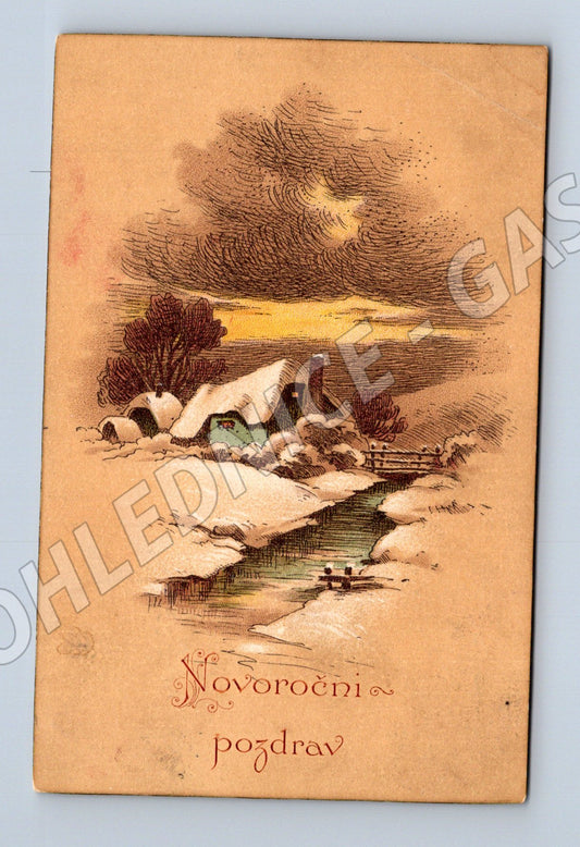 Pohlednice Novoroční pozdrav (M31243)