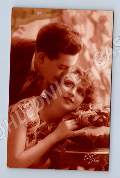 Pohlednice Romantický pár 1925 (M31255)
