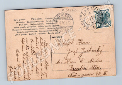 Pohlednice Německo žena v šatech 1899 (M31260)
