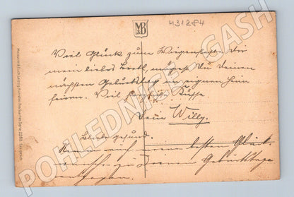 Pohlednice Německo Kytice květin k narozeninám (M31284)