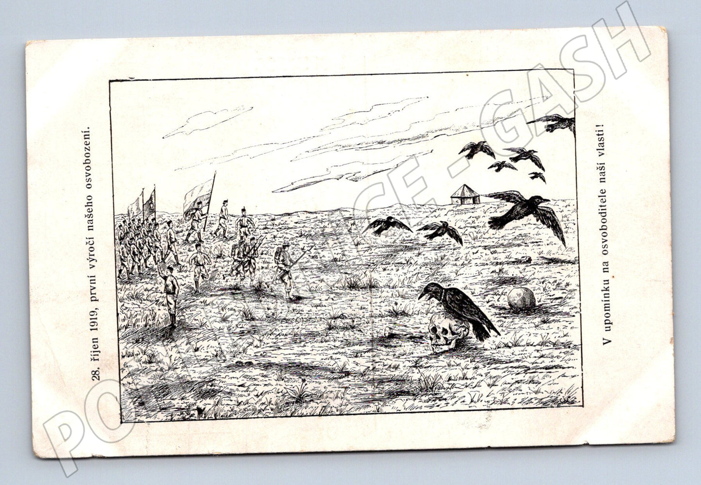 28. říjen 1919 výročí osvobození, vlastenecký motiv (M31298)