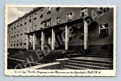 Pohlednice Německo Landsberg (Warthe) kasárny (M31300)