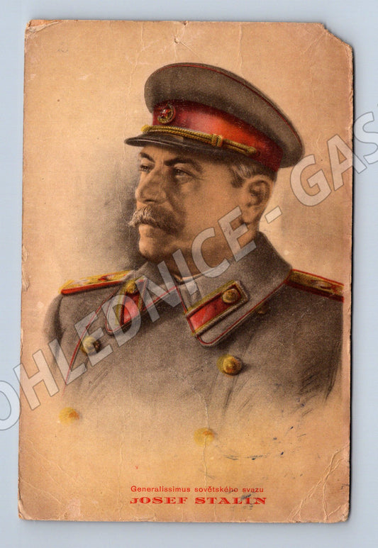 Pohlednice Rusko a SSSR Josef Stalin (M31314)