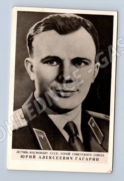 Pohlednice Rusko Jurij Gagarin kosmonaut 1961 (M31318)