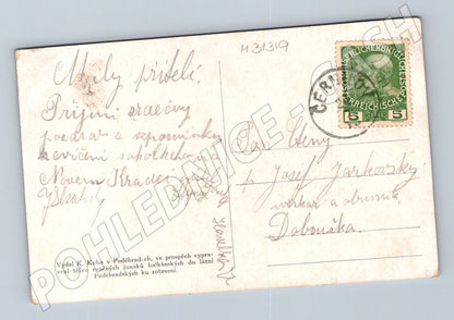Pohlednice Černá Hora Král Mikuláš I. 1908 (M31319)