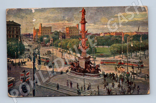 Pohlednice Rakousko Vídeň Praterstern 1918 (M31325)