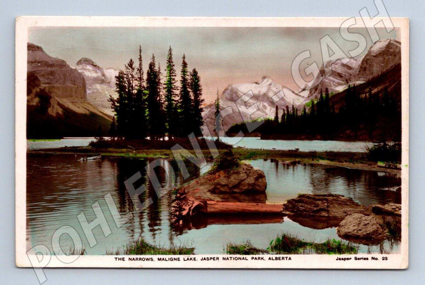 Pohlednice Kanada Maligne Lake Jasper National Park 1930 (M31328)