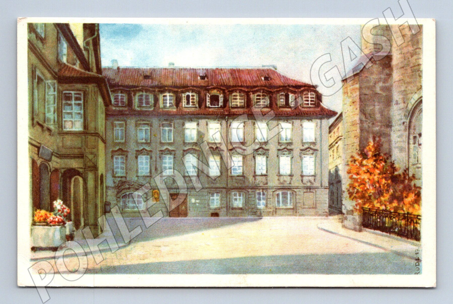 Pohlednice Praha Malá Strana Gasthof Zlatý jednorožec (M31329)