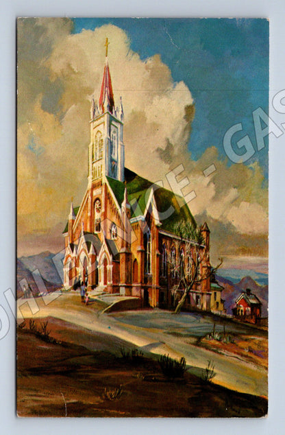Pohlednice USA Virginia City kostel St. Mary's 1968 (M31330)