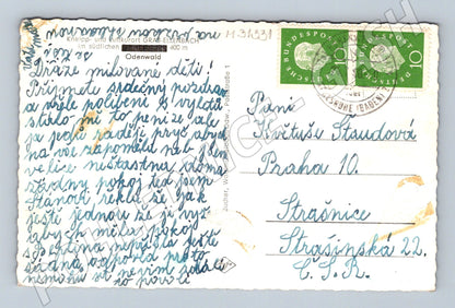 Pohlednice Německo Gras-Ellenbach horská vesnice (M31331)