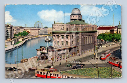 Pohlednice Rakousko Vídeň Urania tramvaje 196x (M31335)