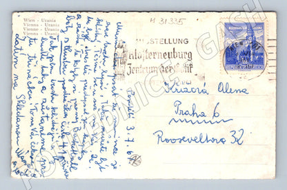 Pohlednice Rakousko Vídeň Urania tramvaje 196x (M31335)