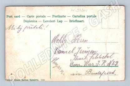 Pohlednice Bosna a Hercegovina Sarajevo 1908 (M31341)