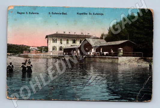 Pohlednice Chorvatsko Sv. Eufemie lázně (M31342)