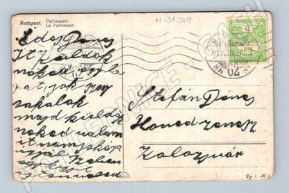 Pohlednice Maďarsko Budapešť Országház okolo 1900 (M31349)