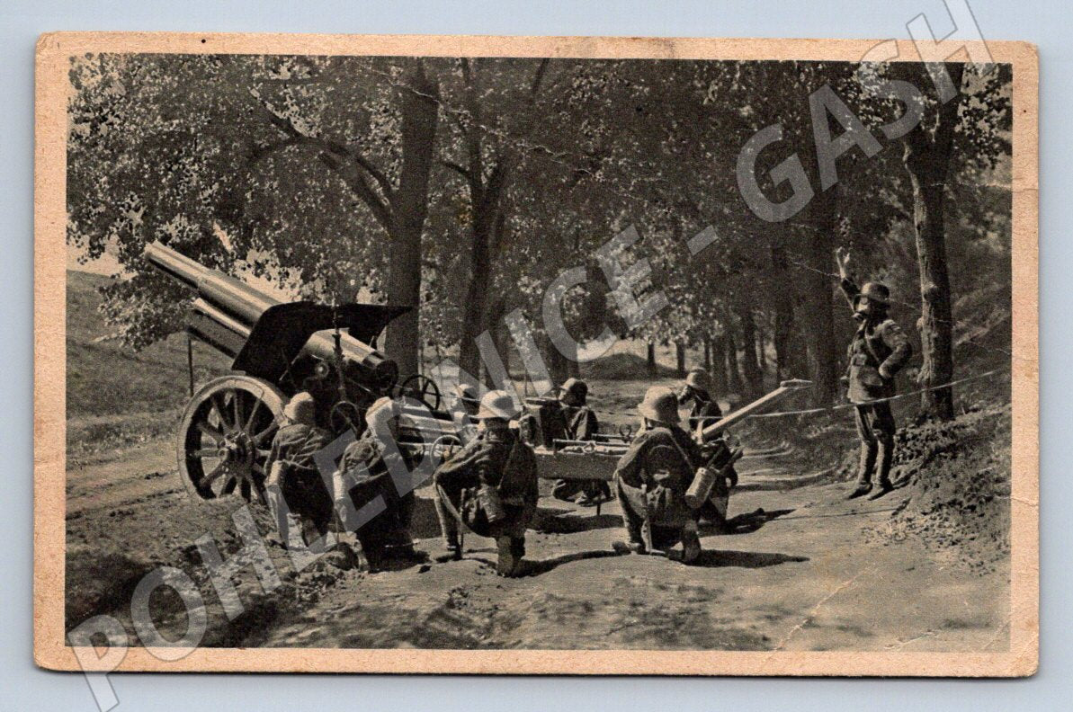 Postcard Our Army Heavy Howitzer Mask (M3136)