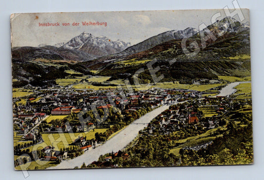 Pohlednice Rakousko Innsbruck Weiherburg 1908 (M31361)
