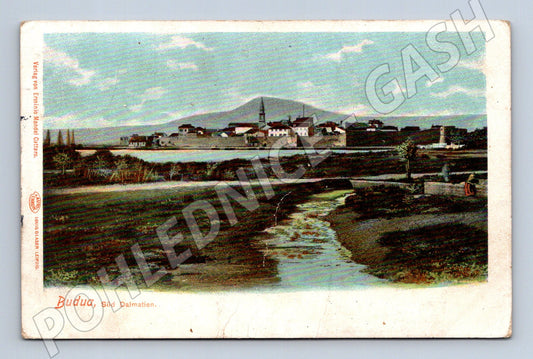 Pohlednice Černá Hora Budva (M31365)