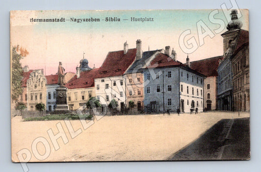 Pohlednice Rumunsko Sibiu Huetplatz (M31368)