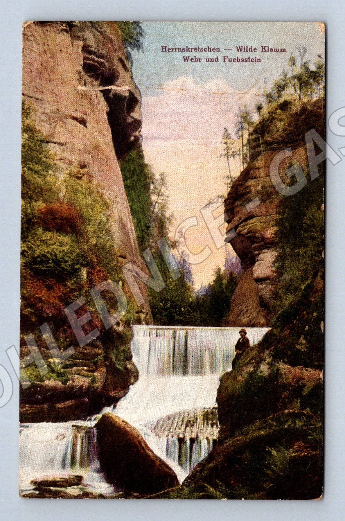 Pohlednice Hřensko Wilde Klamm (M31369)