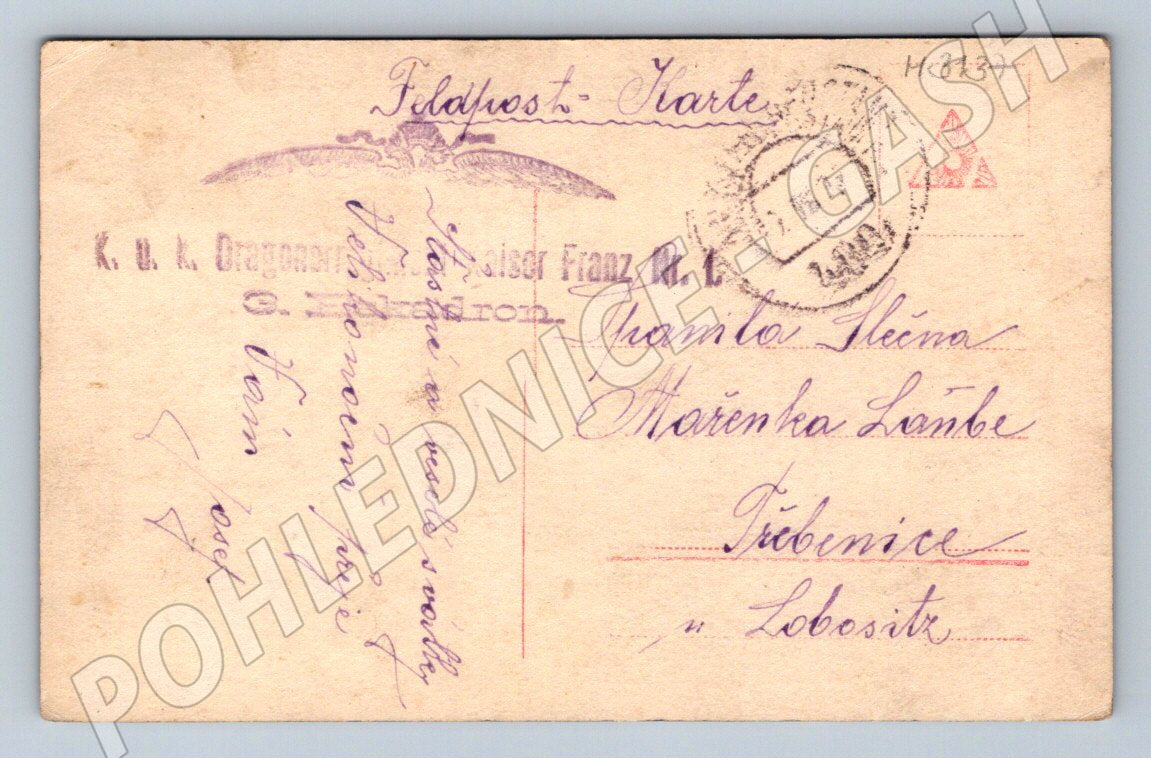 Postcard military Easter greetings (M3137)