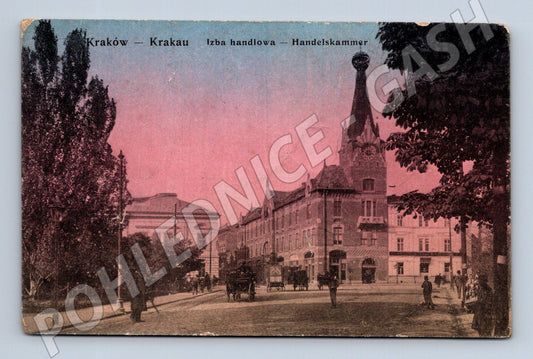 Pohlednice Polsko Krakov Izba handlowa (M31371)