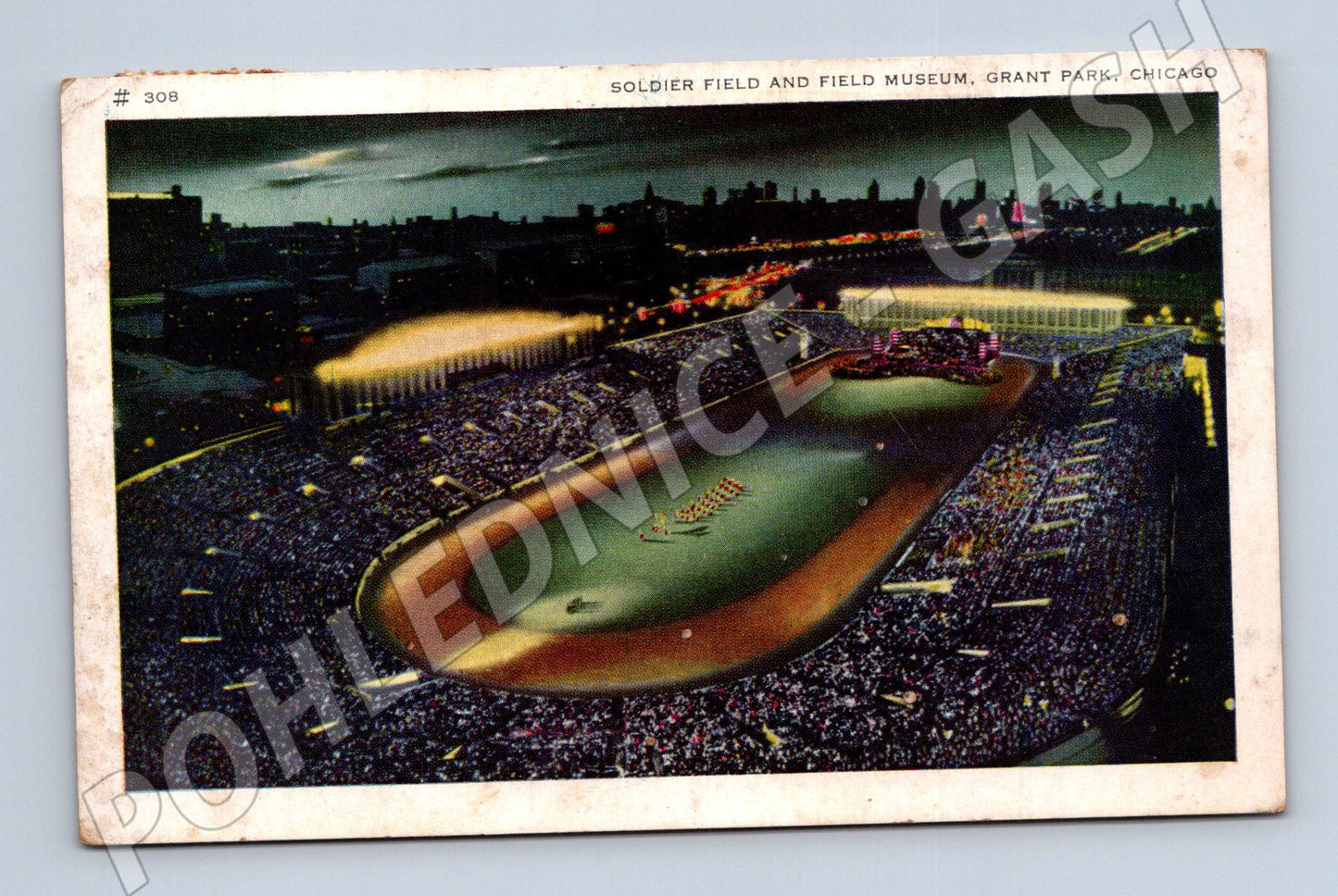 Pohlednice USA Chicago Soldier Field 1963 (M31377)