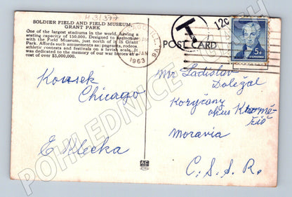 Pohlednice USA Chicago Soldier Field 1963 (M31377)