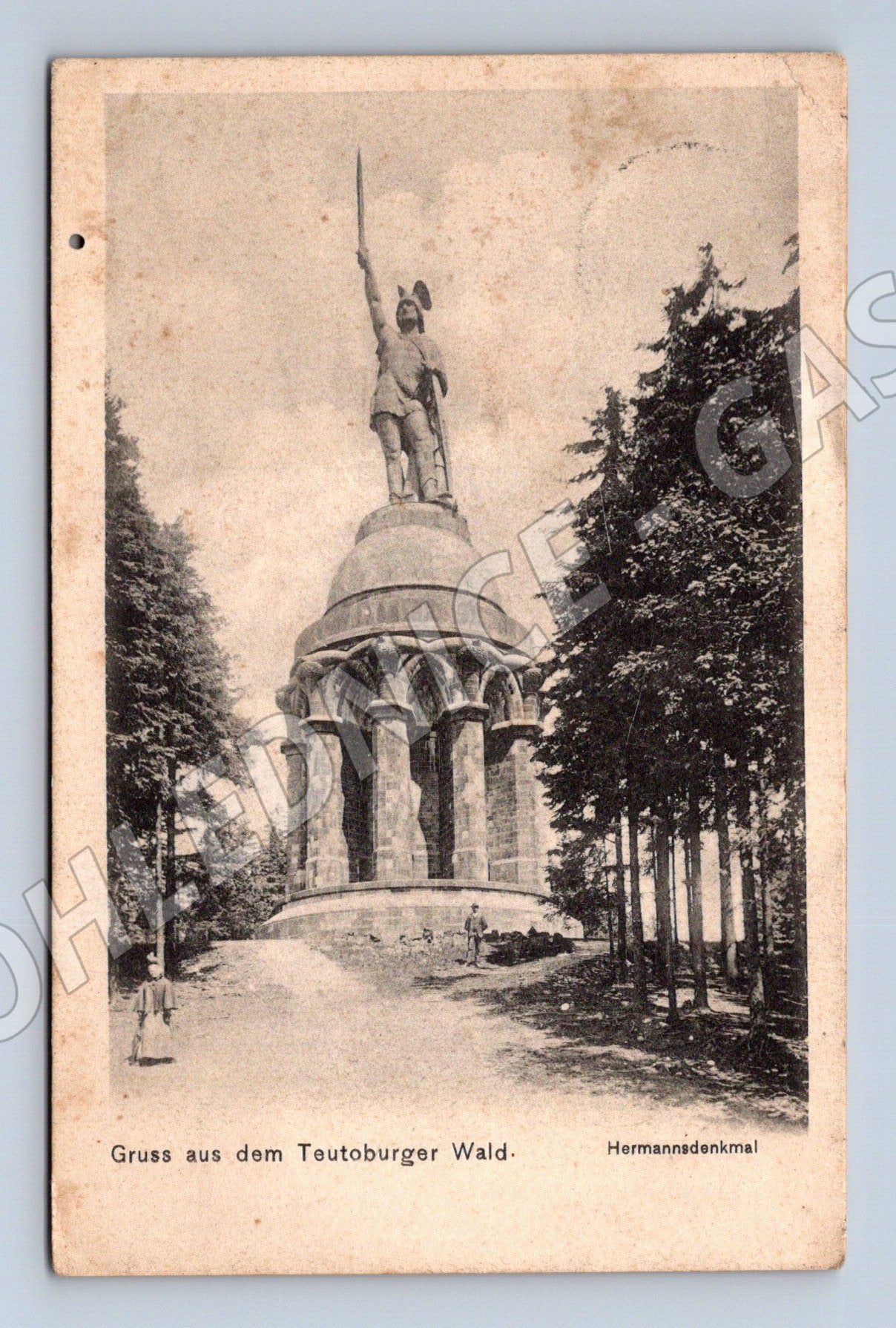 Pohlednice Německo Hermannsdenkmal 1907 (M31383)