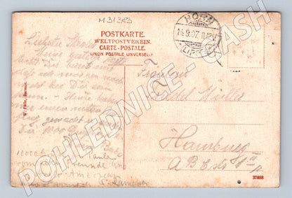 Pohlednice Německo Hermannsdenkmal 1907 (M31383)