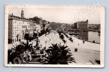 Pohlednice Chorvatsko Split Obala (M31384)
