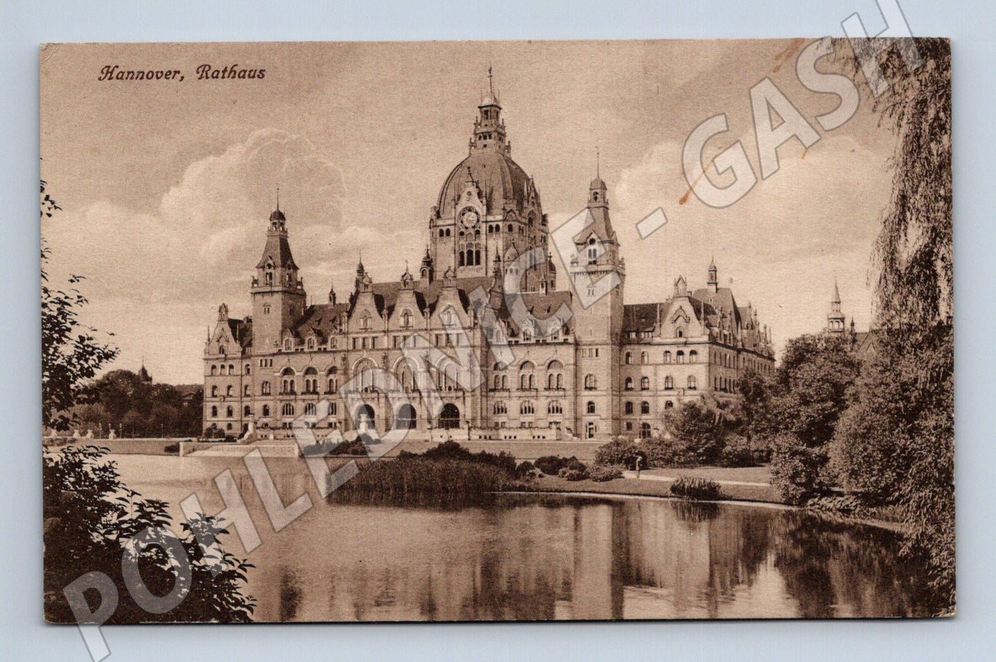 Pohlednice Německo Hannover Rathaus (M31386)